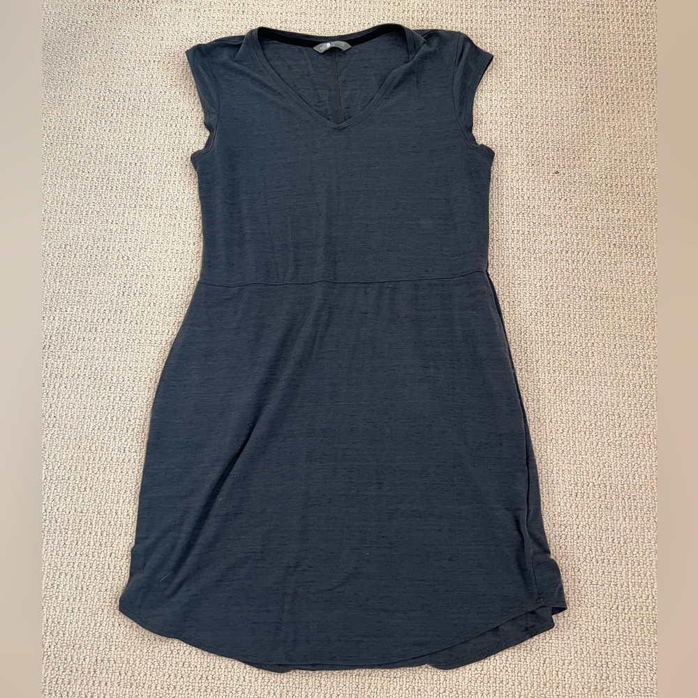 Elegant Navy Blue Women's Dress